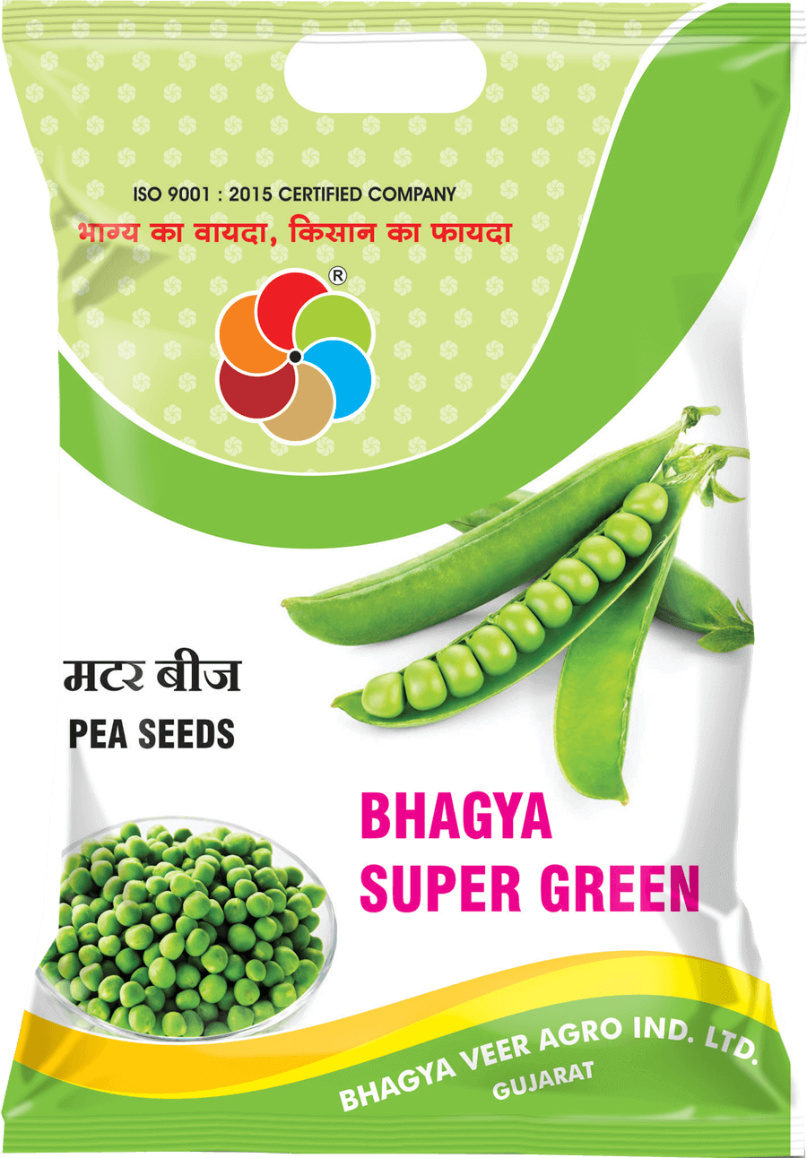 Bhagyaveer Bhagya Super Green ( Pea Seed)